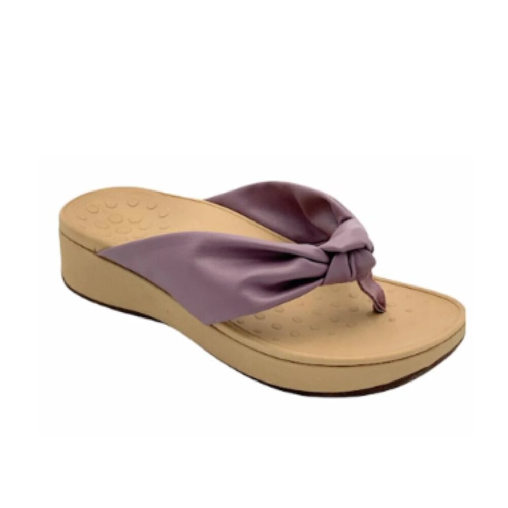 Vionic Women's Pacific Rosalind Thong Wedge Walking Sandal